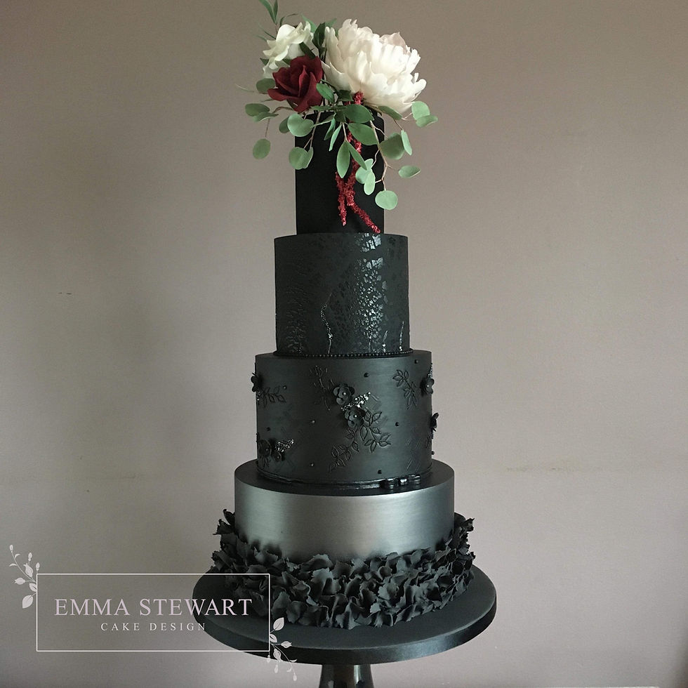 Online Night School 2 - Textures & Sugar Floral Wedding Cake