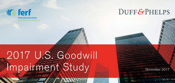 Duff & Phelps Publishes Ninth Annual U.S. Goodwill Impairment Study