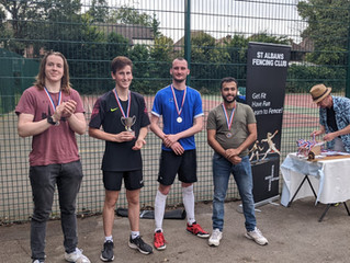 Gold, Silver & Bronze medals at SAFC Open Air!