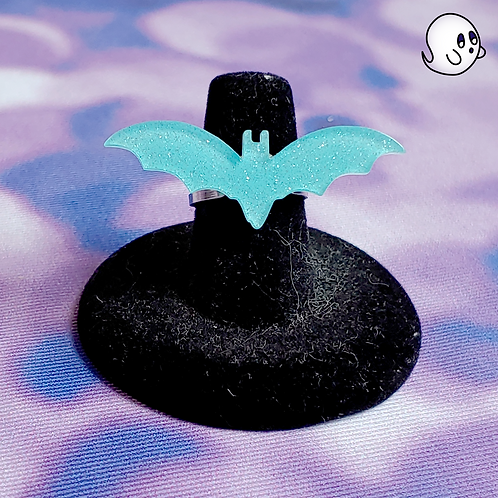 Glitter Bat Ring