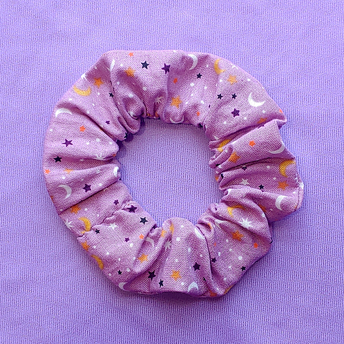 Moon and Stars Scrunchie