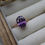Miniatura: Purple Oval Ring