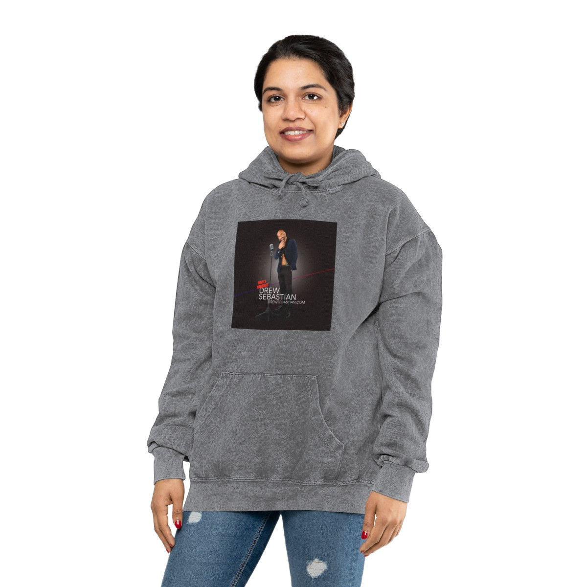 Unisex Mineral Wash Hoodie