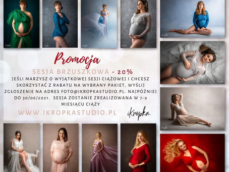Promocja na sesje ciążowe