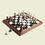 Thumbnail: Premium Chess Set, Hand Crafted Chess Sets From Walnut, Leather, Resin And Bras