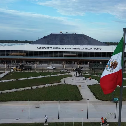 Entrance of the airport