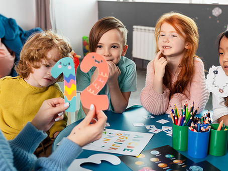 Kids doing activities at Kids Wonderland Summer camp 2025