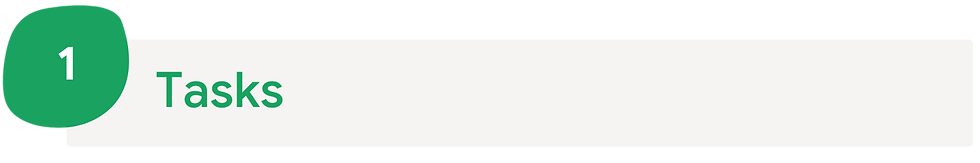 1. Tasks