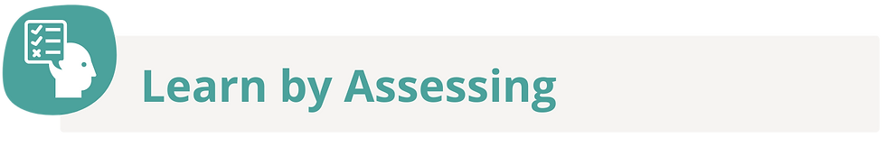 Title: Learn by Assessing