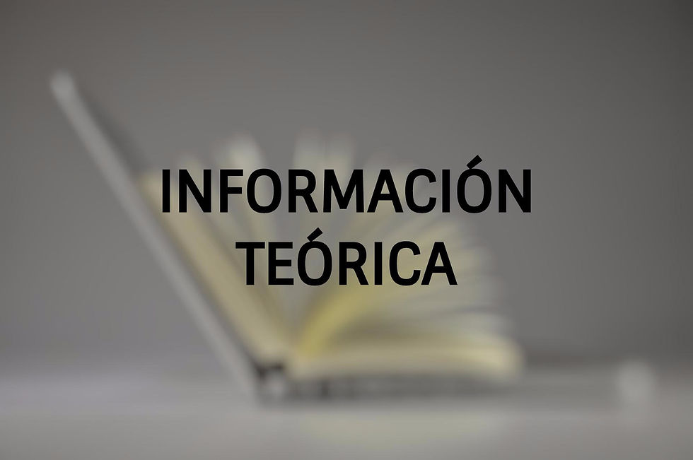 Información teórica