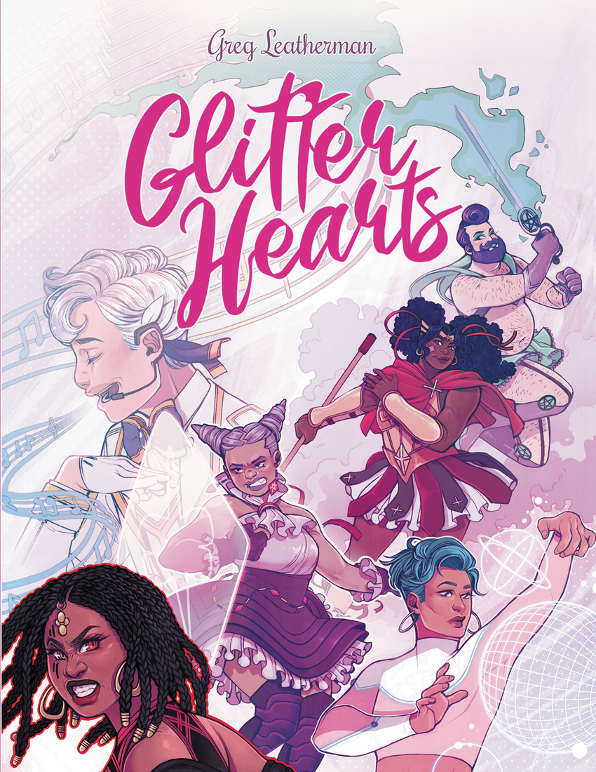 Glitter Hearts by Leatherman Games