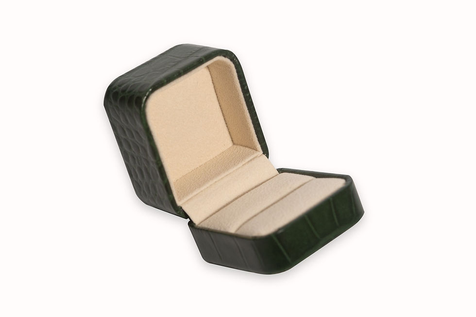 Jewellery Ring Box (Round)