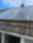 Solar Panels with debris covering them