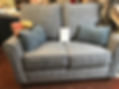 Beautiful 2 seater grey sofa