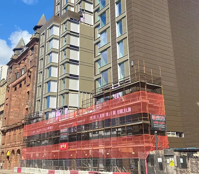 Scaffolding work