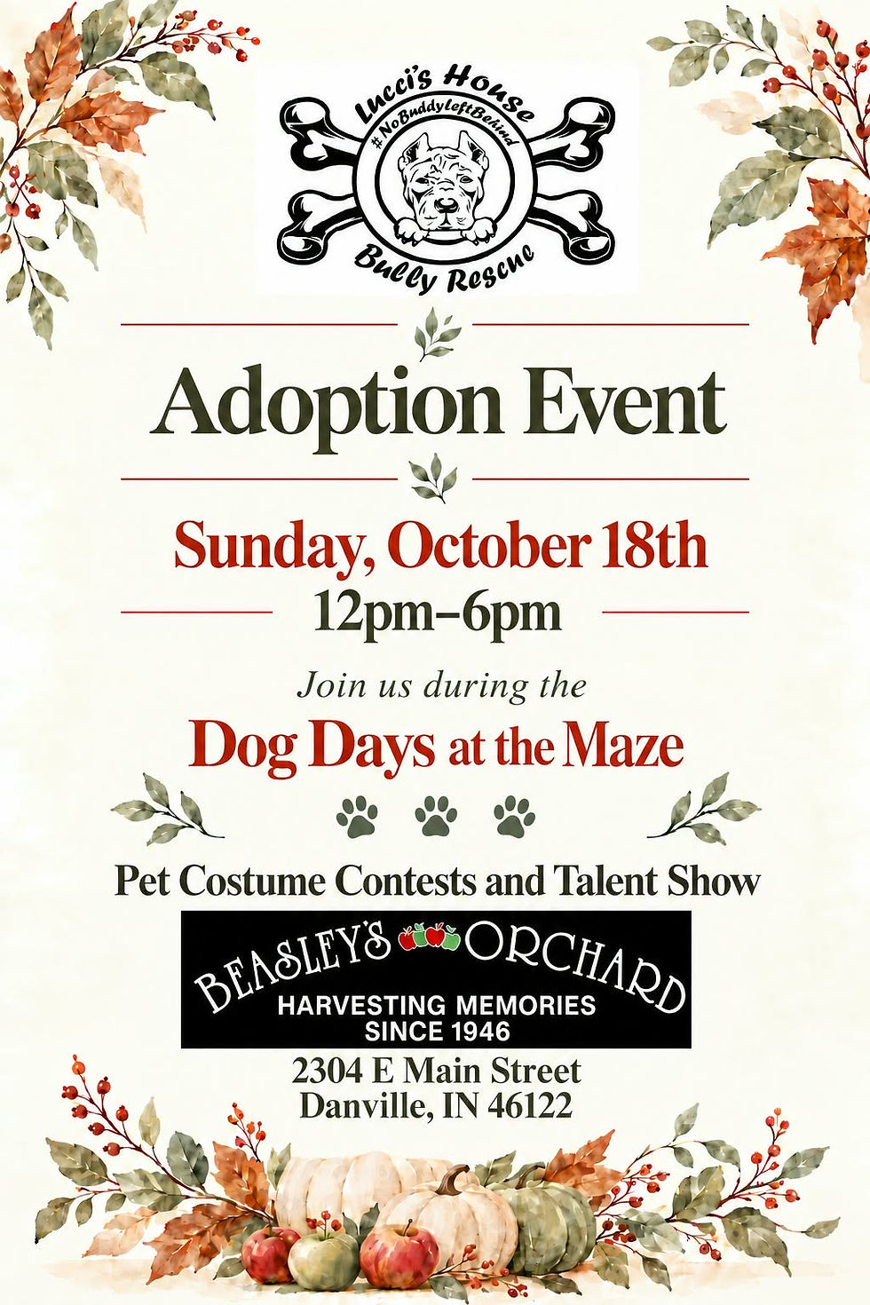 Dog Daze at the Maze
