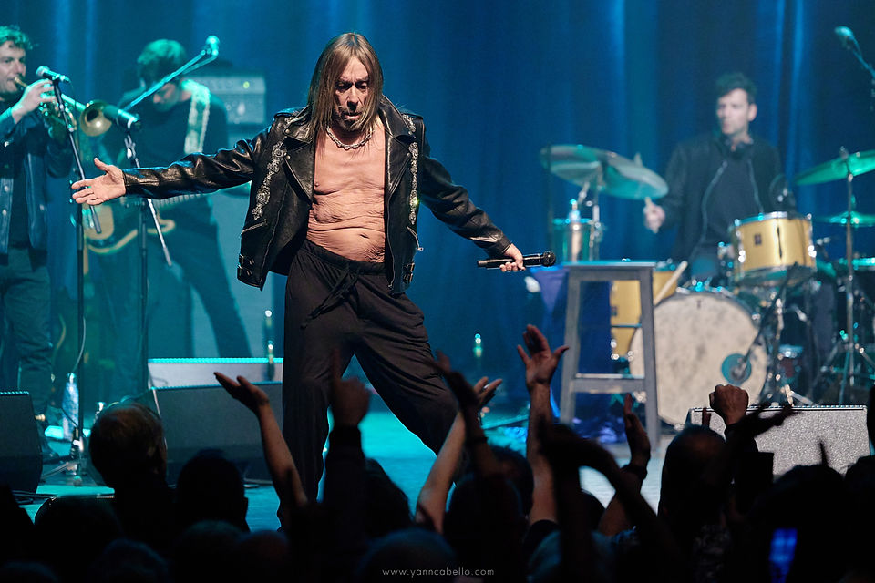 Iggy Pop photographe de concert Clermont-Ferrand