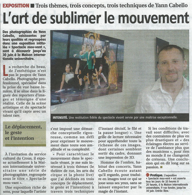 publication presse littérature Yann Cabello