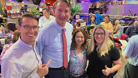 Candidates meet Governor Youngkin