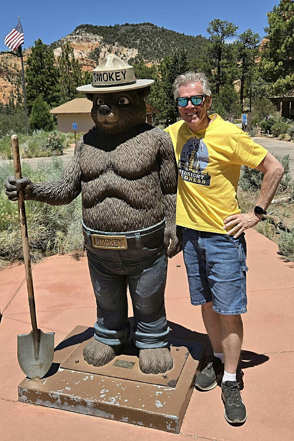 Managed to make a friend on our way to Bryce!