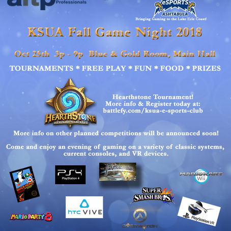 Esports/A.I.T.P. Fall Game Night