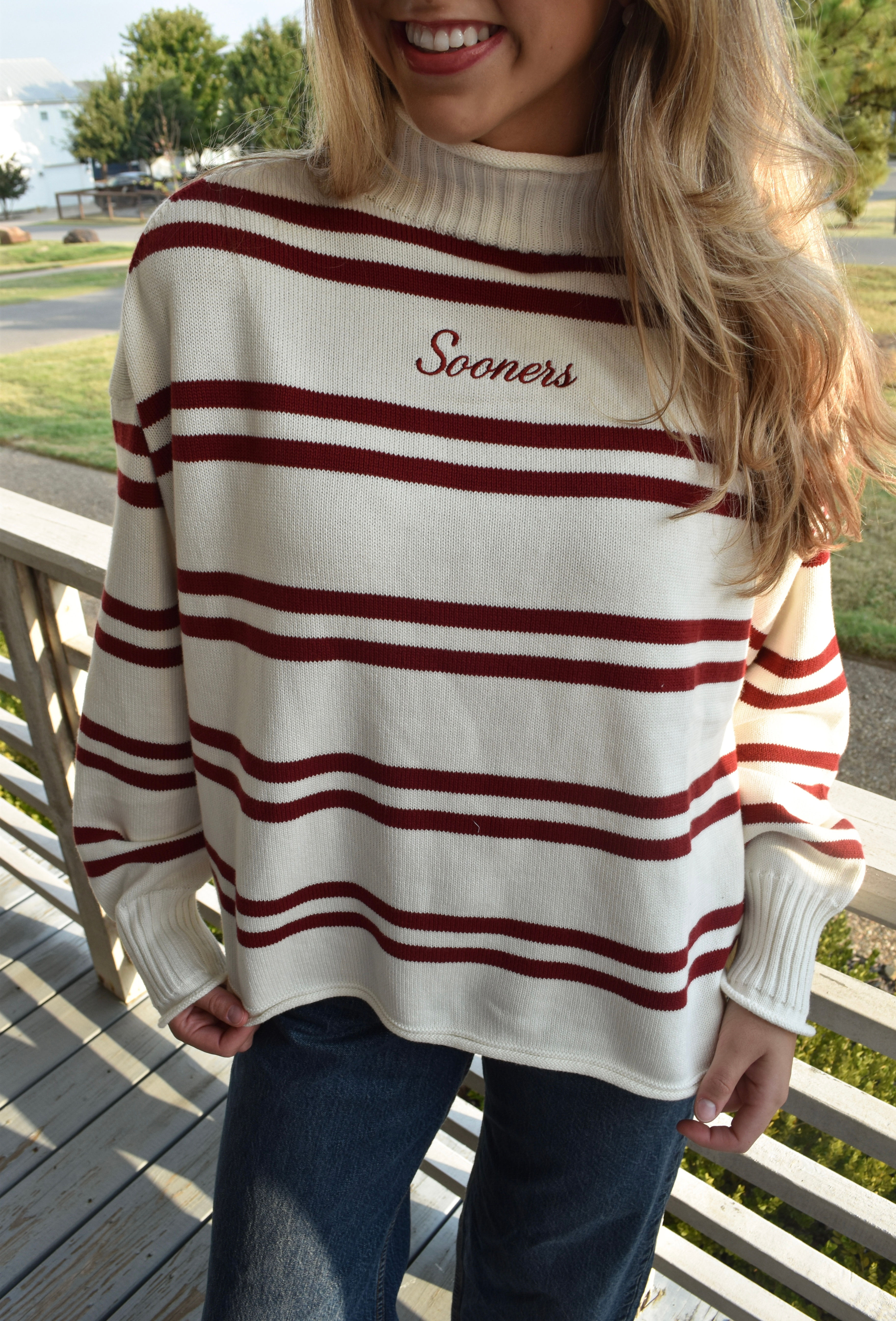 Sooners Rollneck Knit