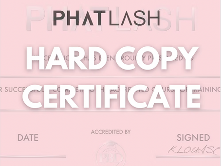 Your Phatlash Courses Certificate: Proof of Your New Skill