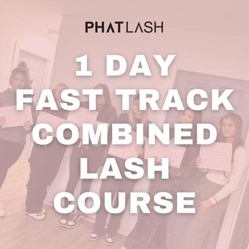 1 DAY FAST TRACK COMBINED LASH COURSE £500 PAY £100 DEPOSIT AND £400