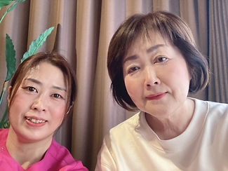 お客様とツーショット写真