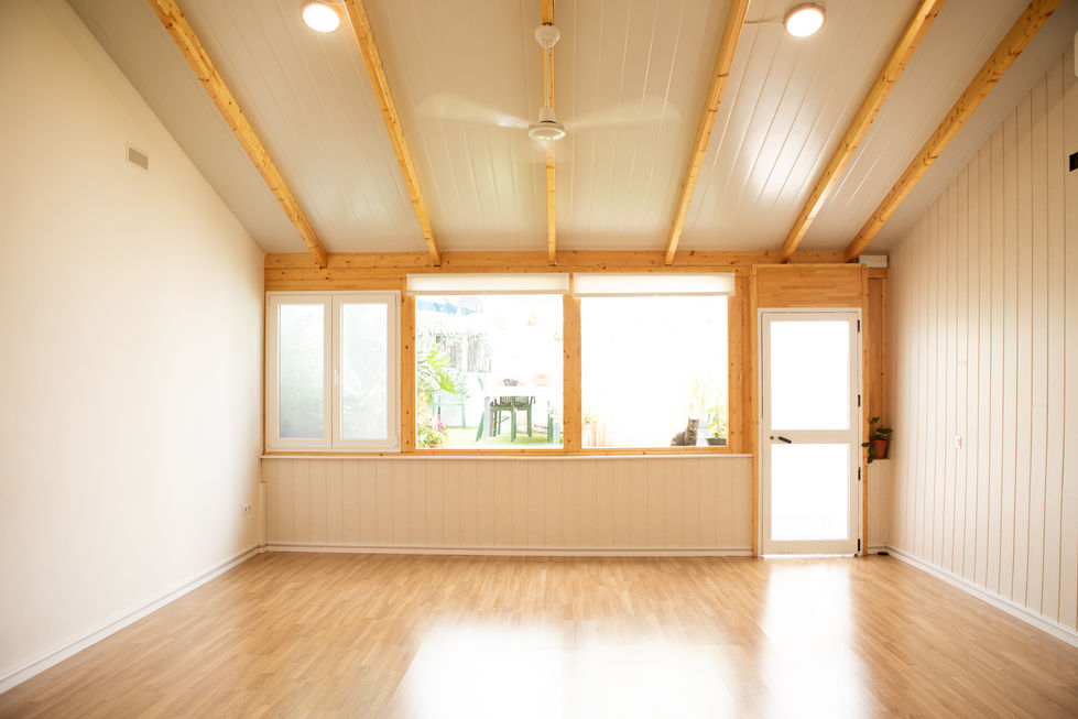 espacio diáfano para yoga