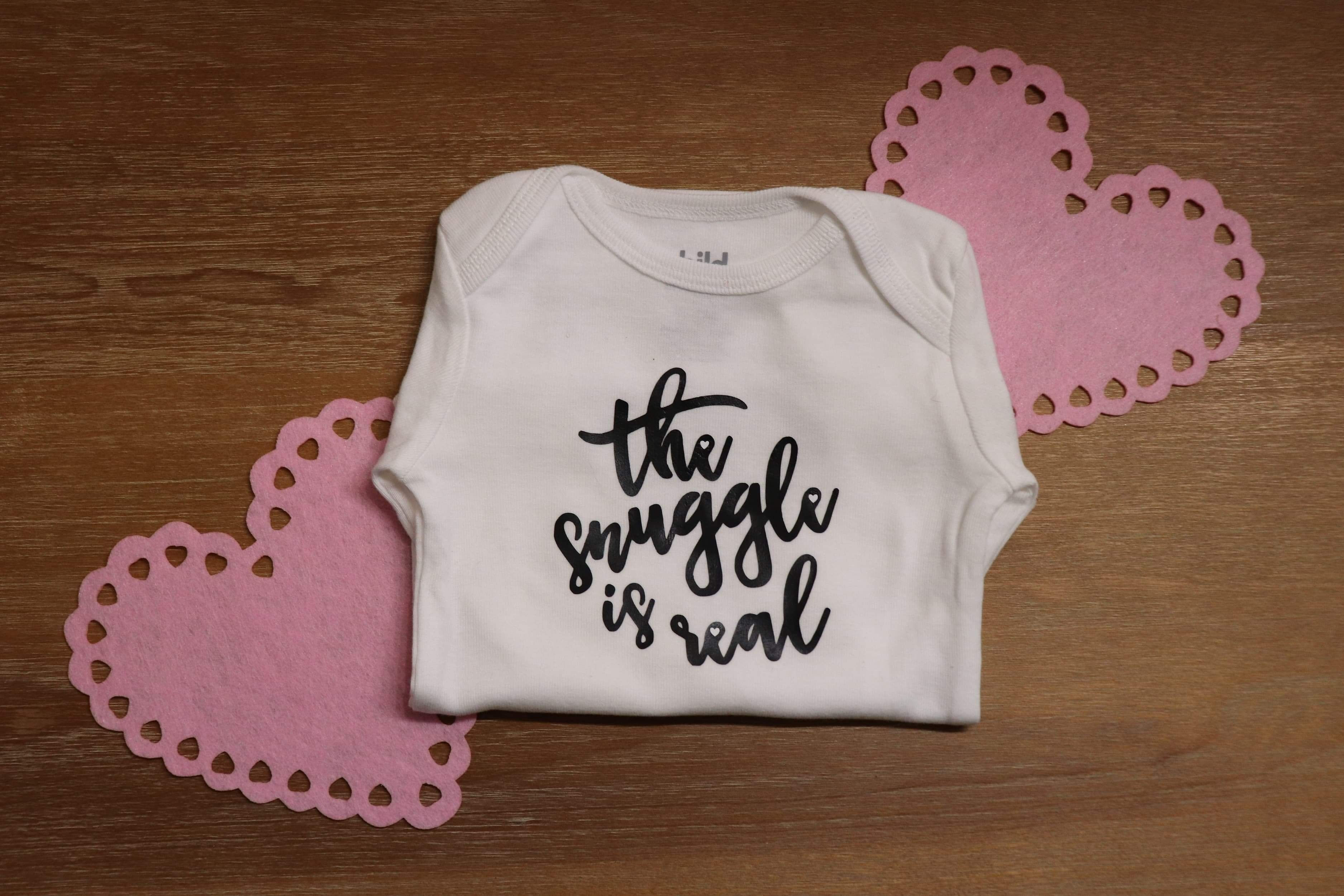 The Snuggle Is Real Baby Onesie/Shirt