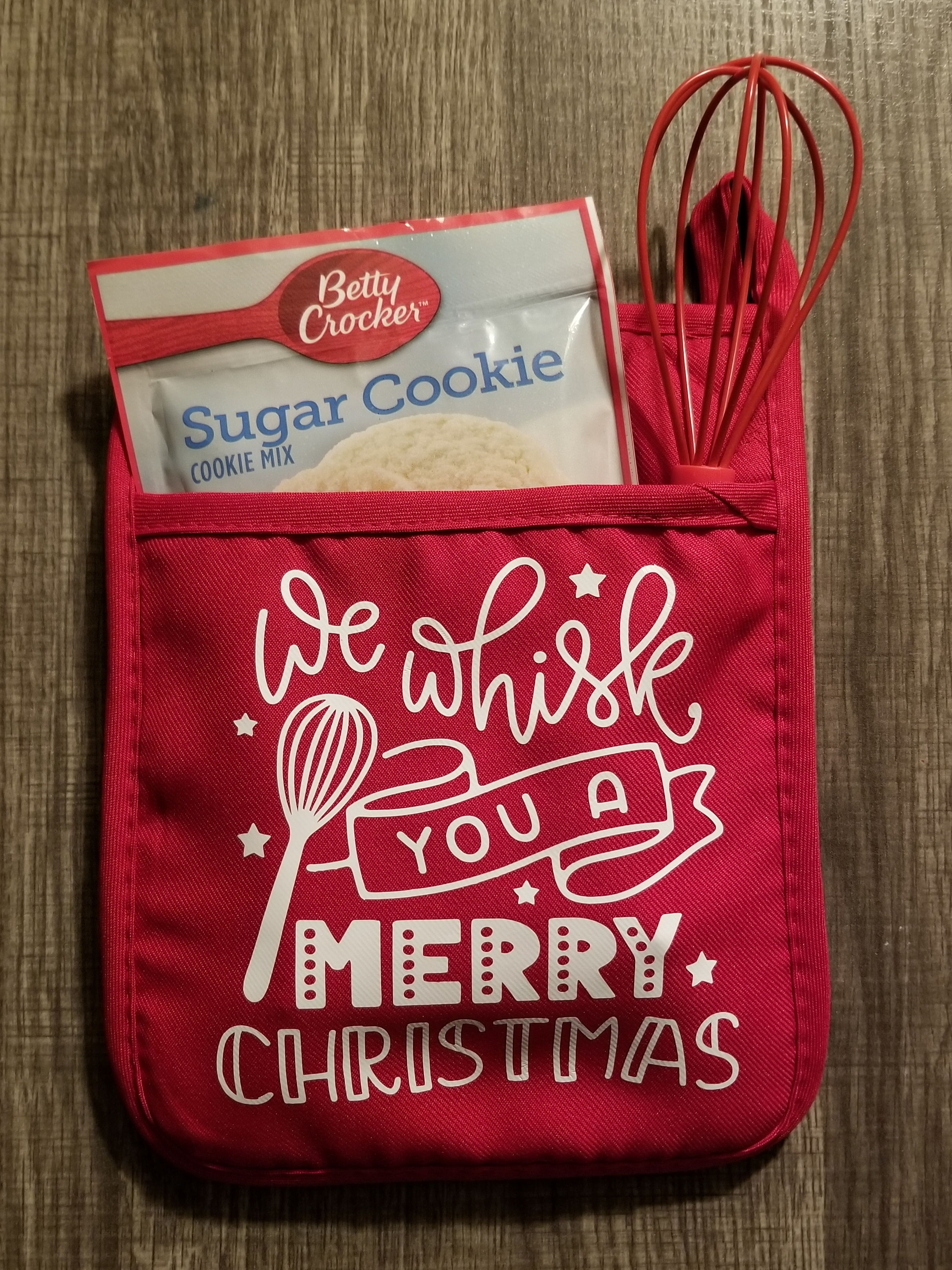 Pot Holder Set - Red (Whisk)