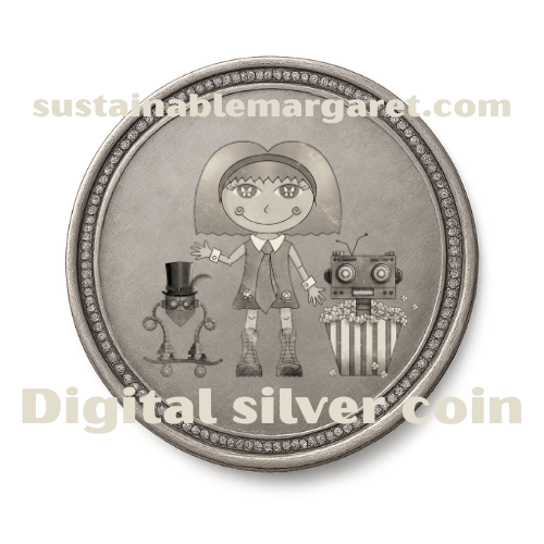 Start Collecting Sustainable Margaret’s Digital Silver Coins!