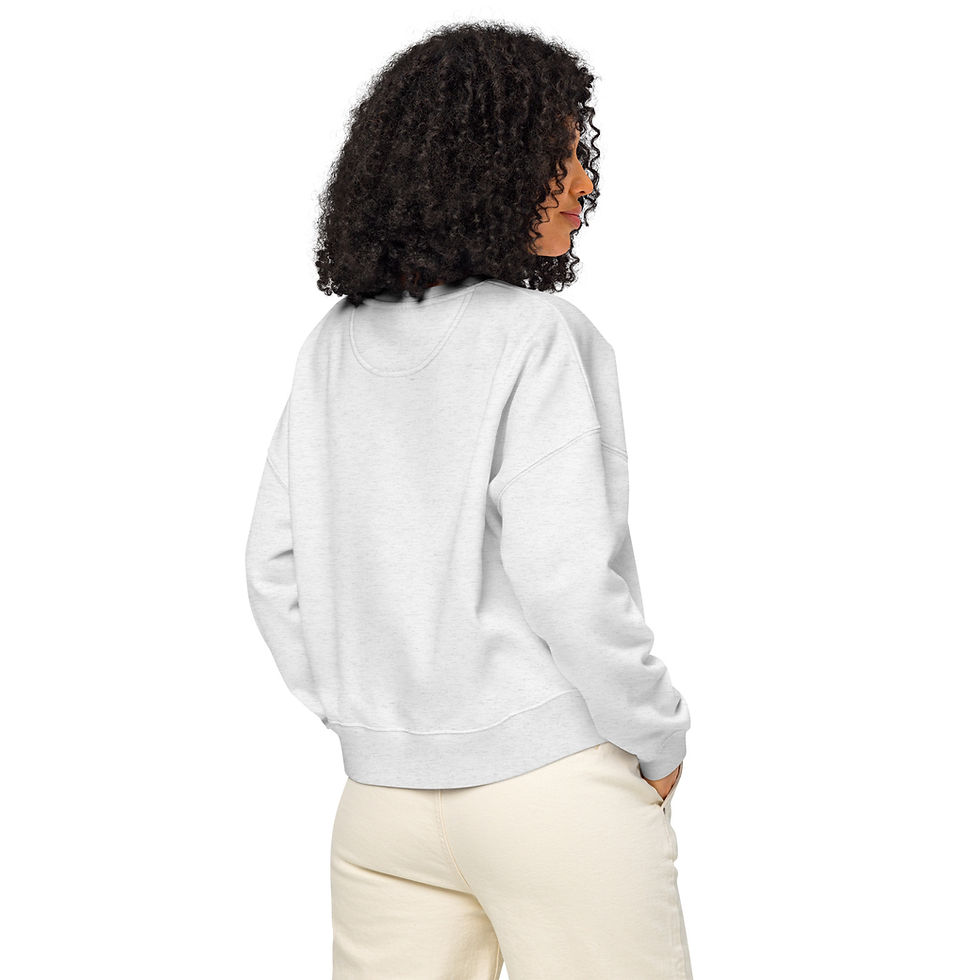Thumbnail: Women’s organic crew neck sweatshirt- Sustainable Margaret