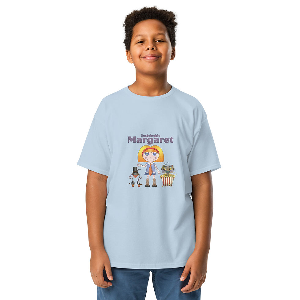 Thumbnail: Youth classic tee- Sustainable Margaret