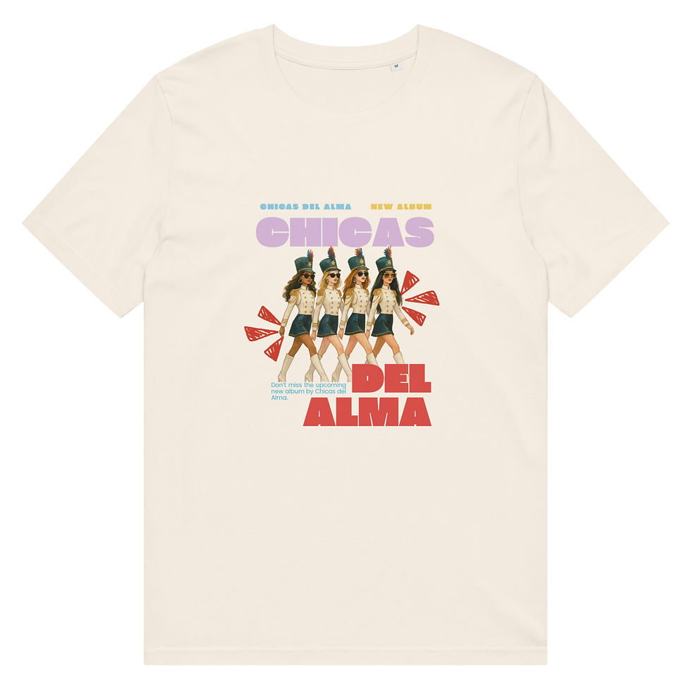Miniatura: CHICAS DEL ALMA- Unisex organic mid-light t-shirt