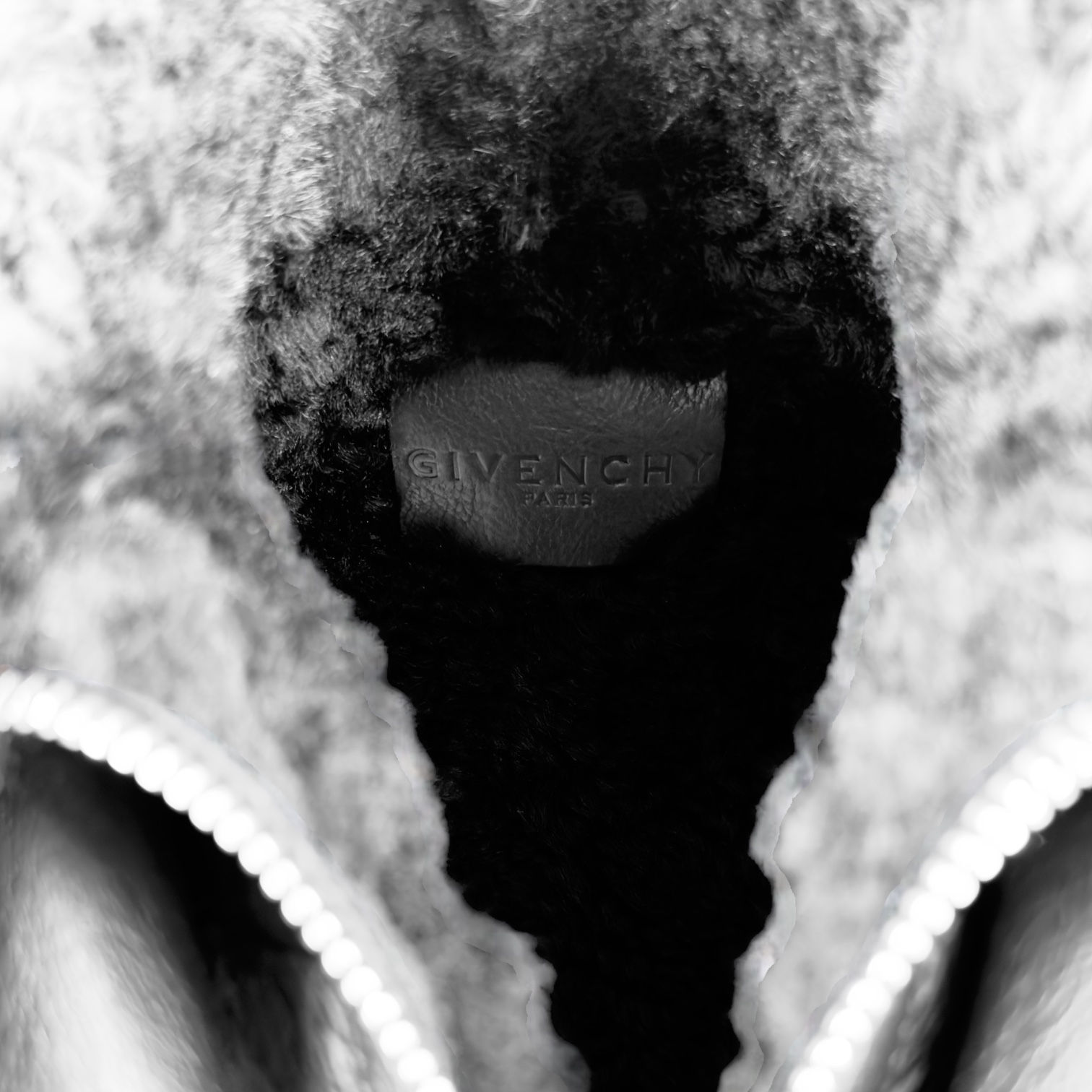 Givenchy - Biker Leather Jacket With Inner Shearling