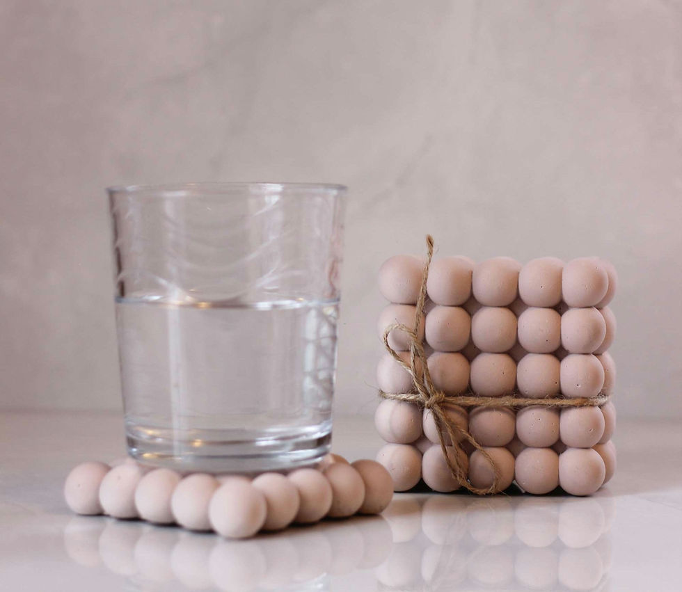 Thumbnail: 3 Piece Bubble Coasters