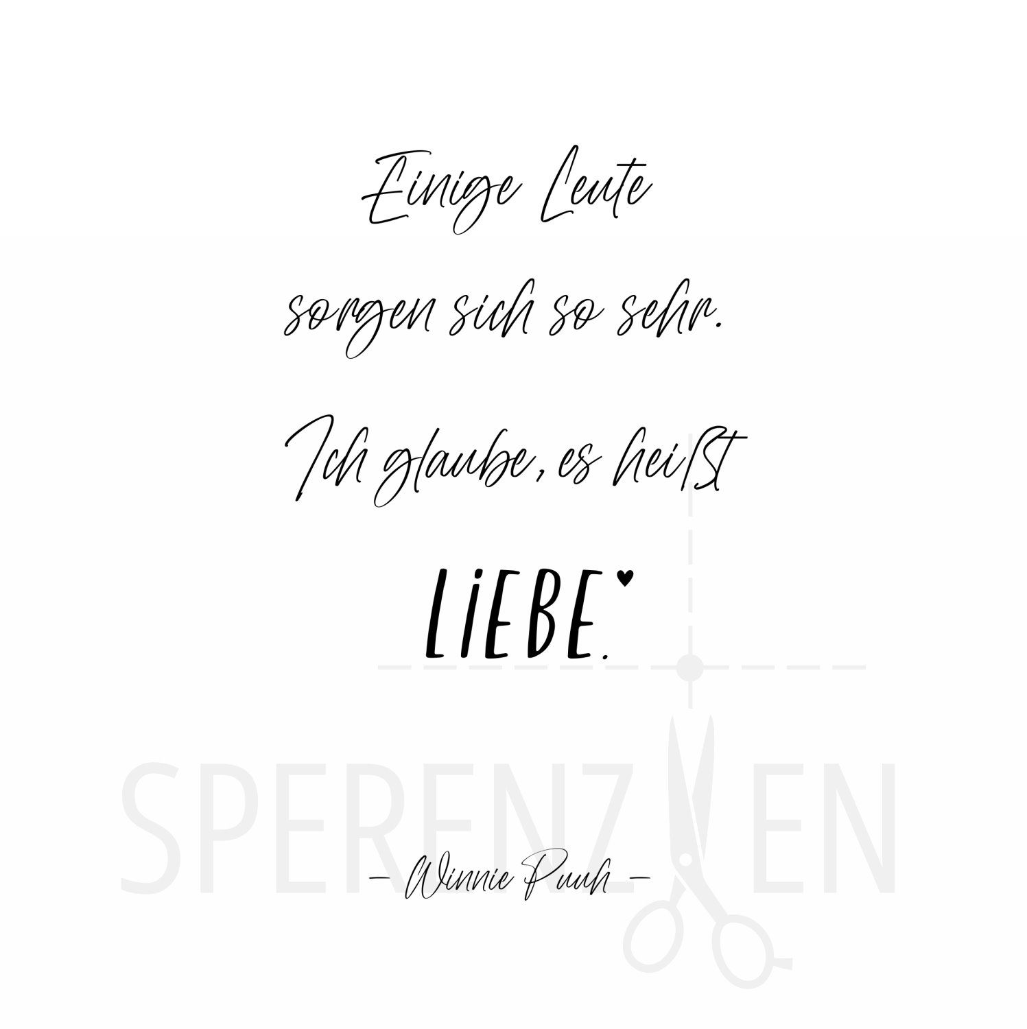 Druckvorlage "Spruch Muttertag Liebe A4 hoch“