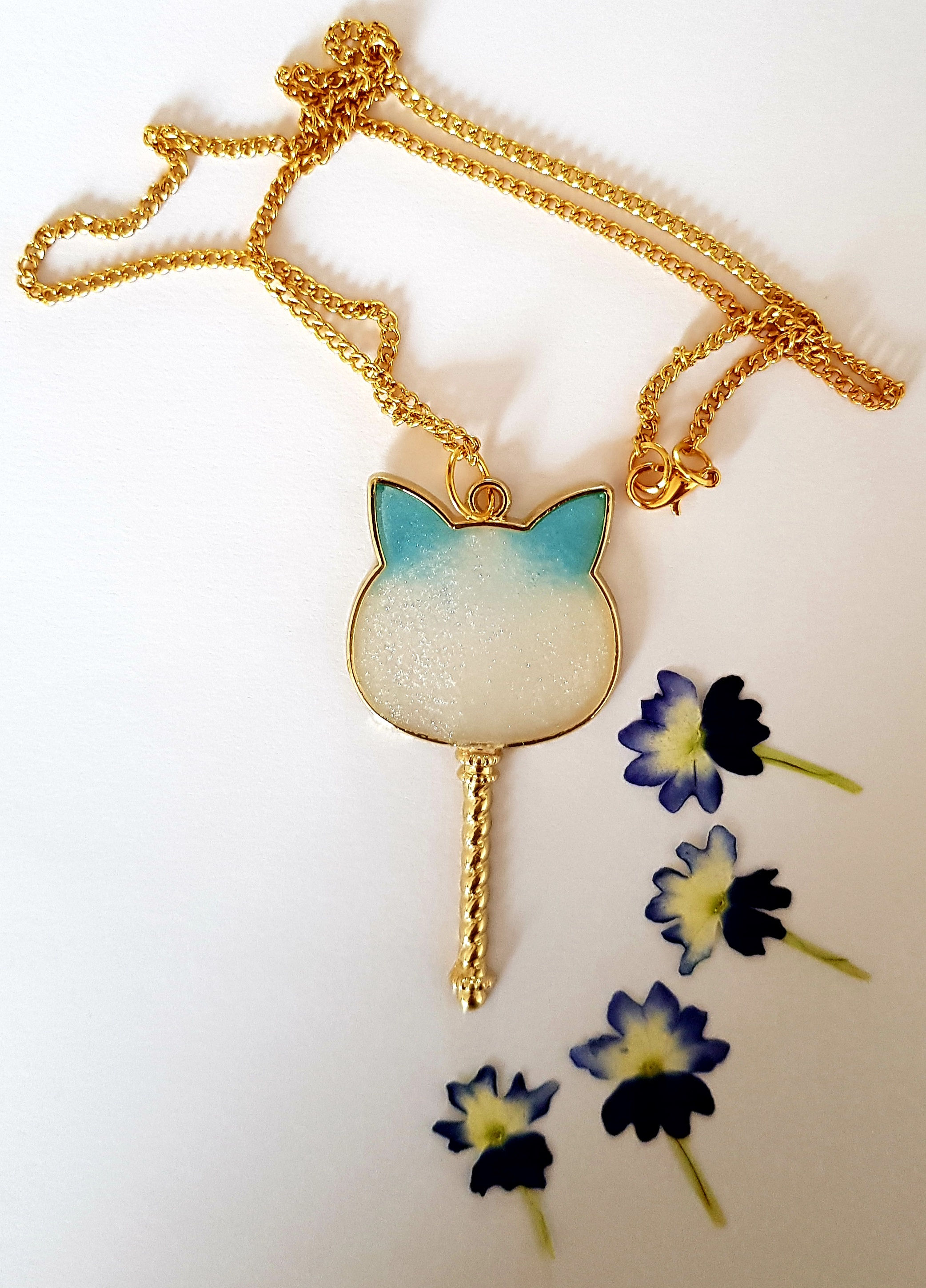 Cat Stick Necklace