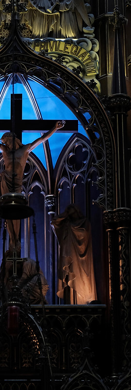 Photo of crucifix in a church