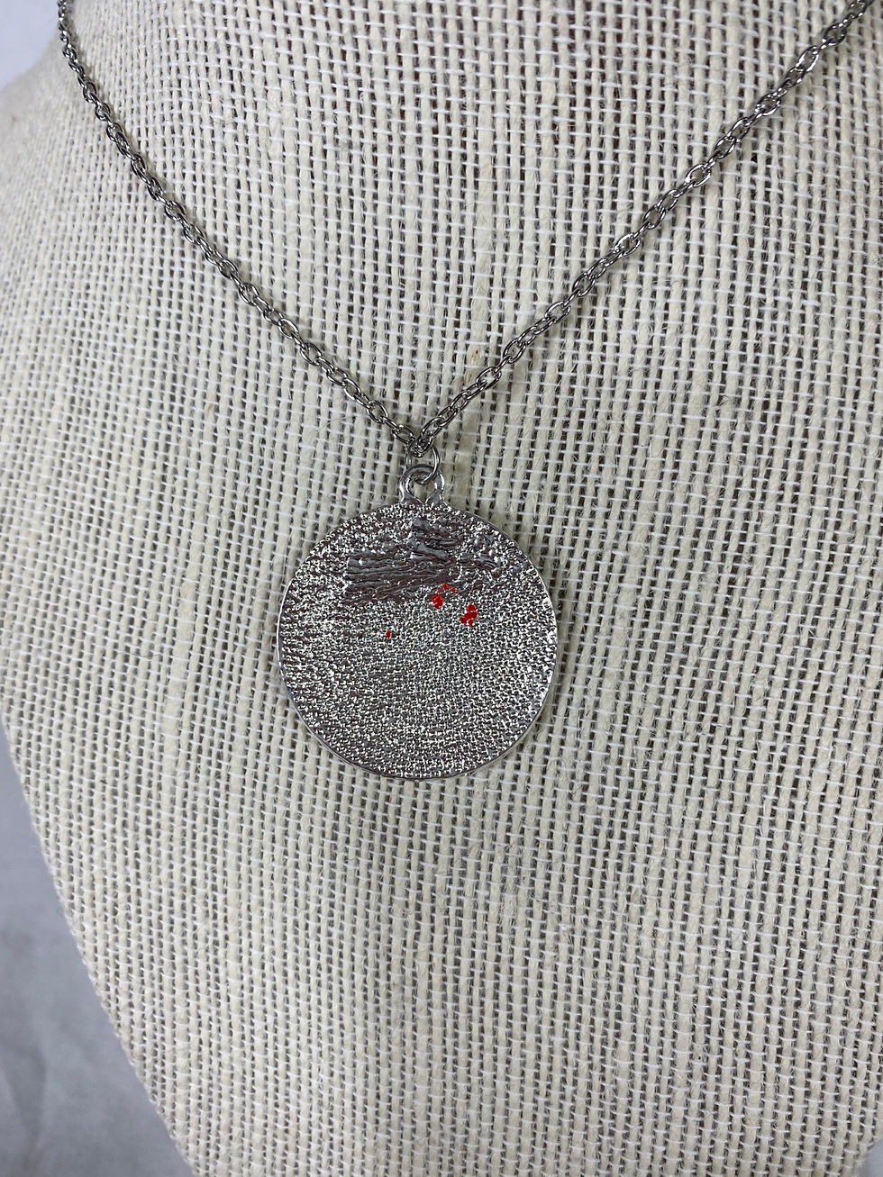 Thumbnail: Devil Trap Medallion Necklace