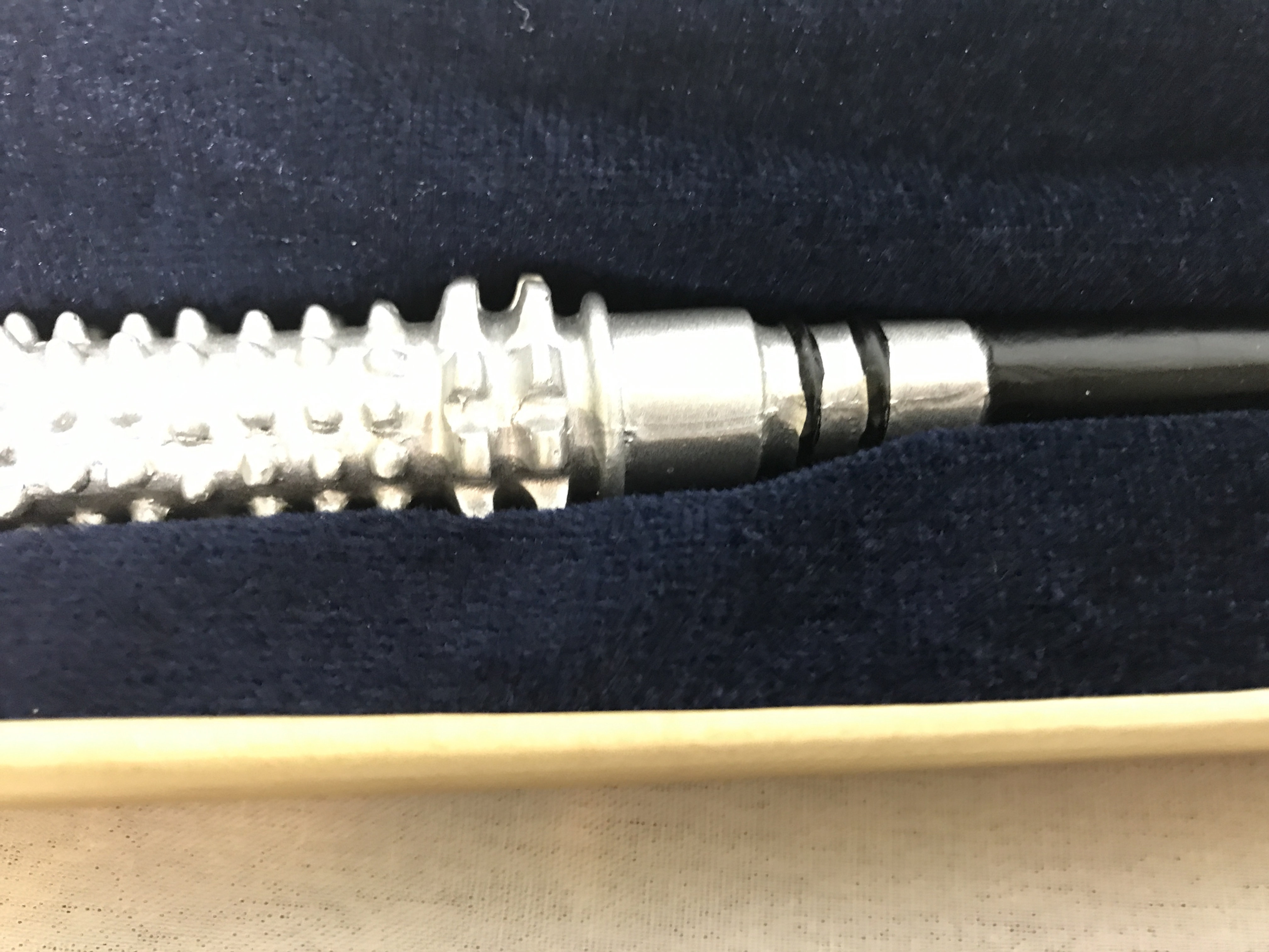 Lucius Malfoy Wand Metal Core Collectible