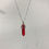 Thumbnail: Red Fluorite Crystal Necklace
