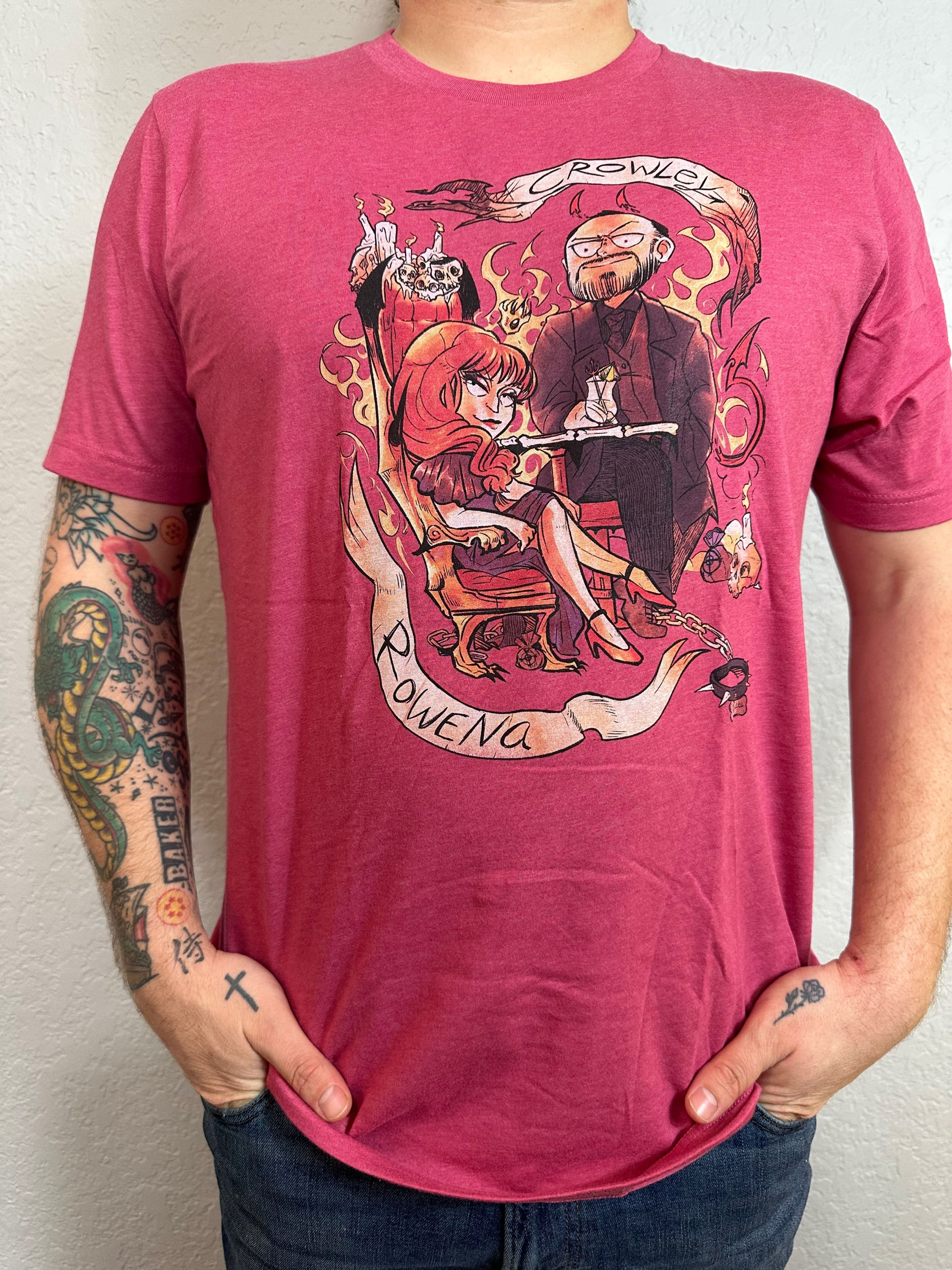 Heather Red Crowley and Rowena Scout T-Shirt