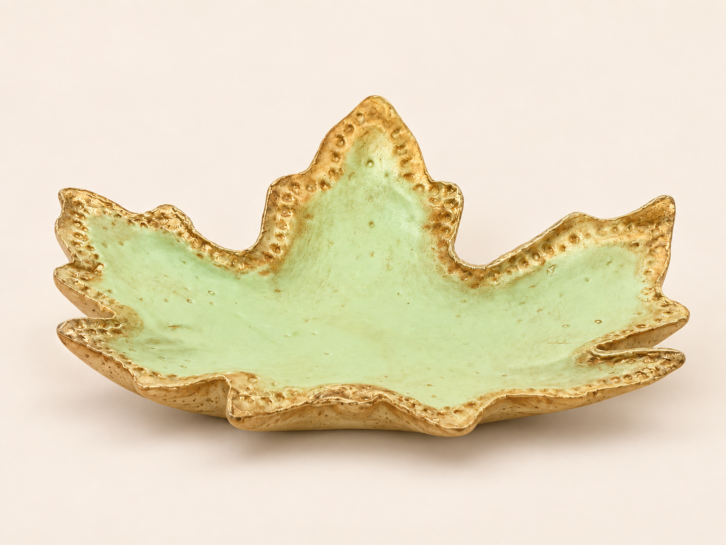 Handmade Leaf Trinket Holder