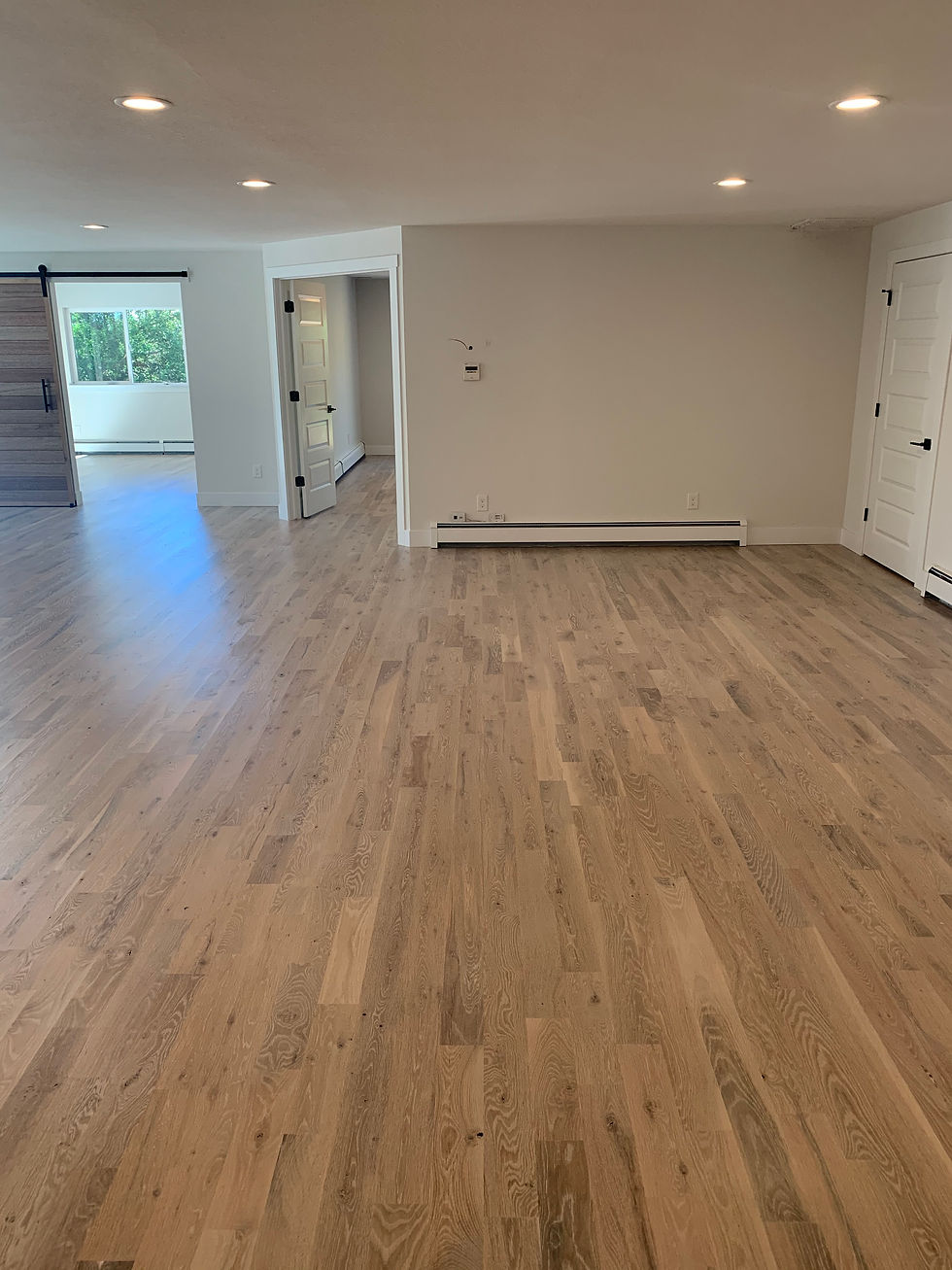 WOOD: WHITE OAK | STAIN: RUBIO SUPER WHITE