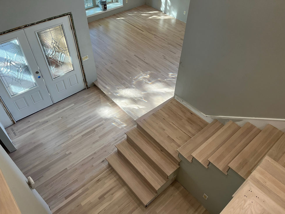 WOOD: RED OAK  | STAIN: COUNTRY WHITE