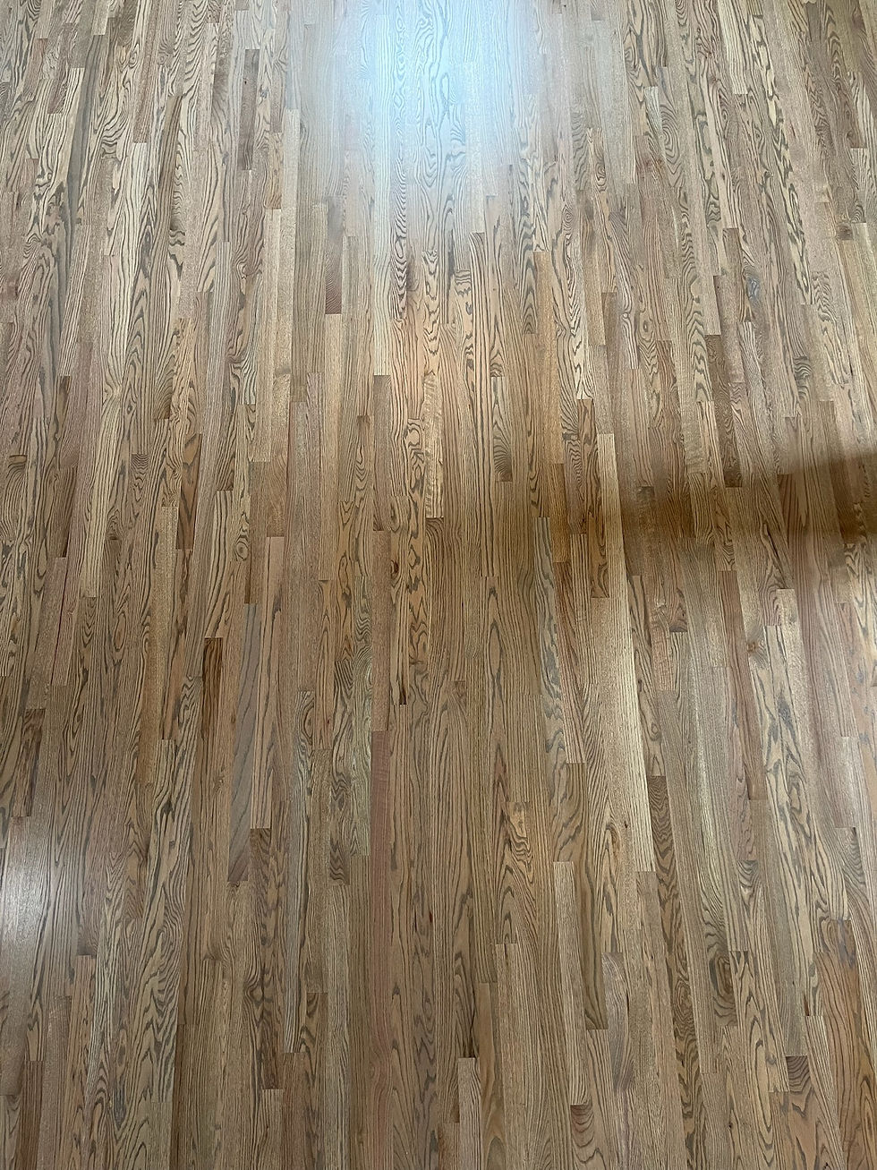 WOOD: RED OAK | STAIN: RUSTIC BEIGE