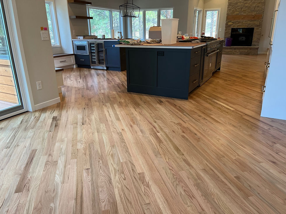 WOOD: RED OAK | STAIN: NEUTRAL